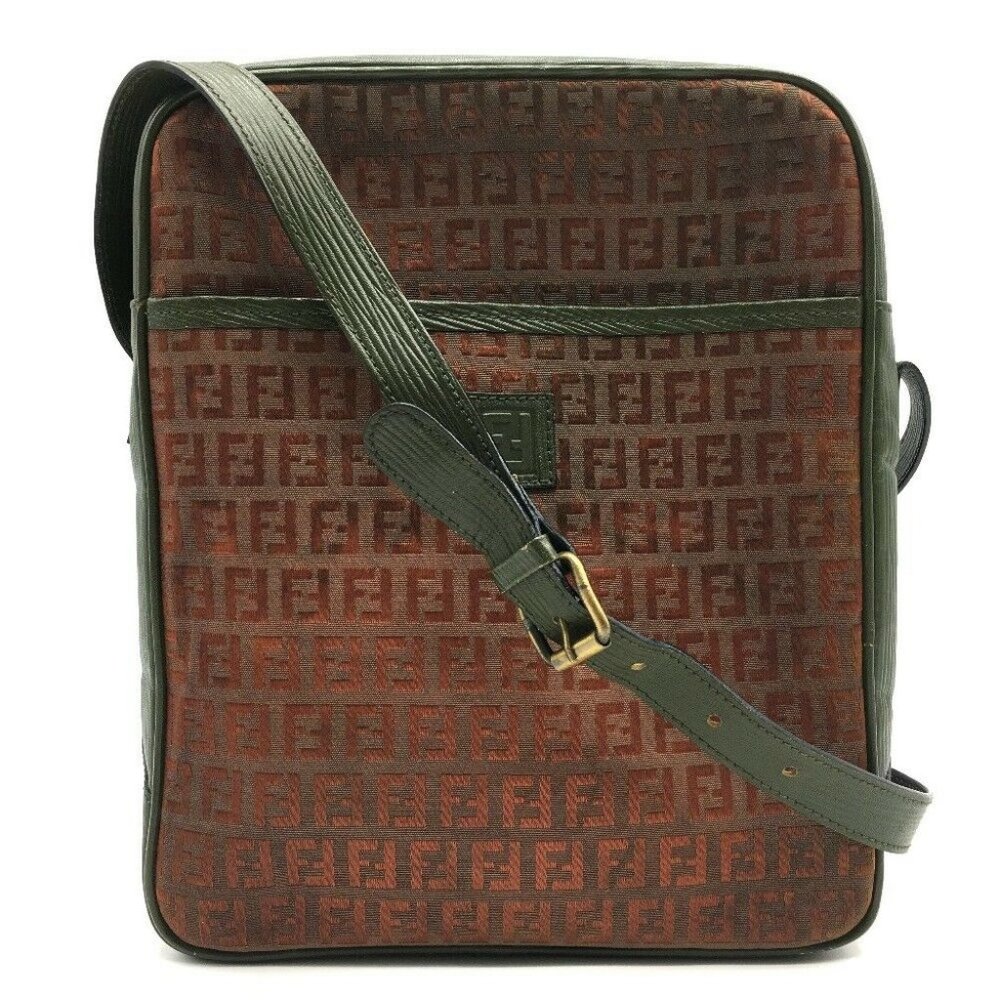 Fendi Zucchino Zucca Pattern Logo Pattern Vintage